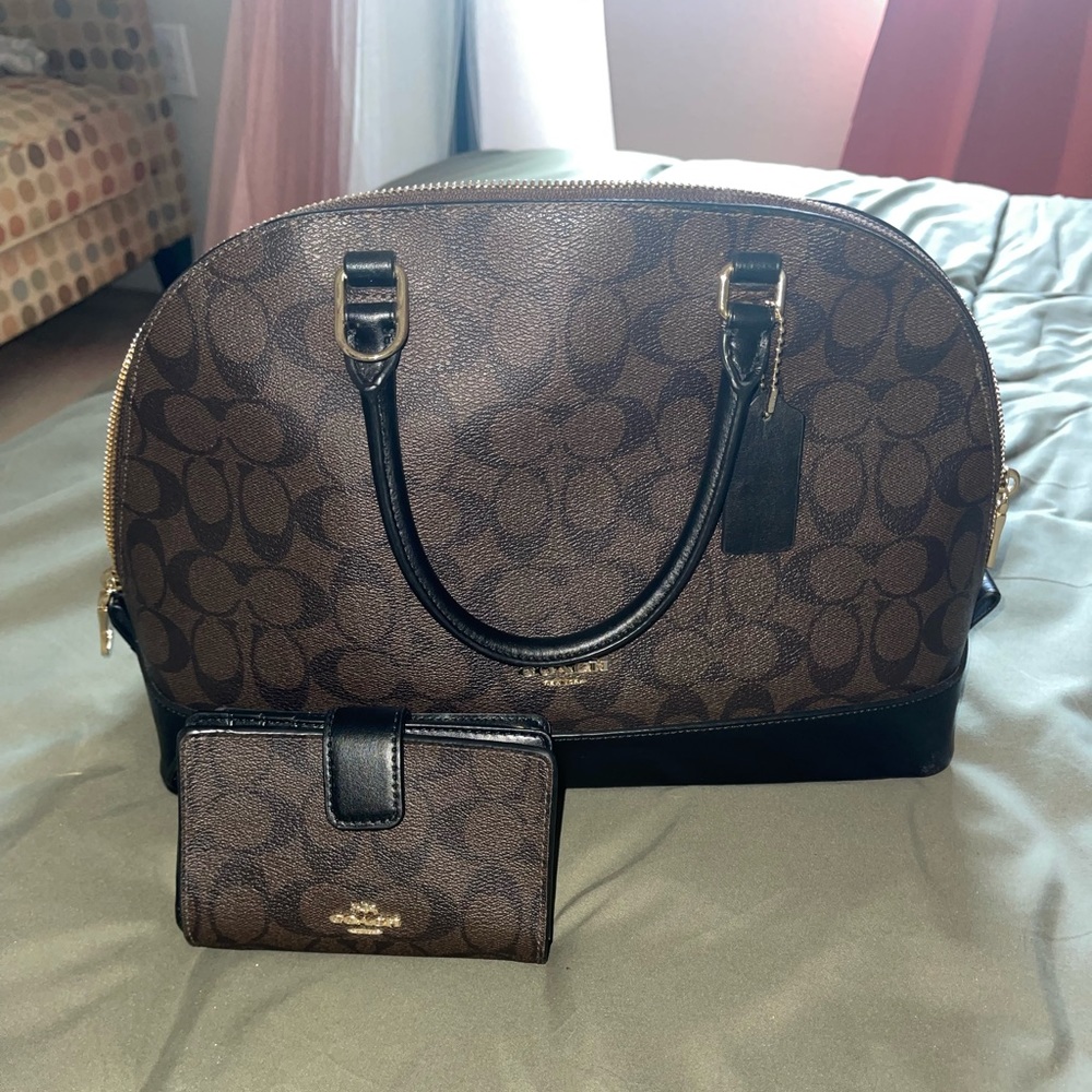 Coach Purse and Wallet sell together
